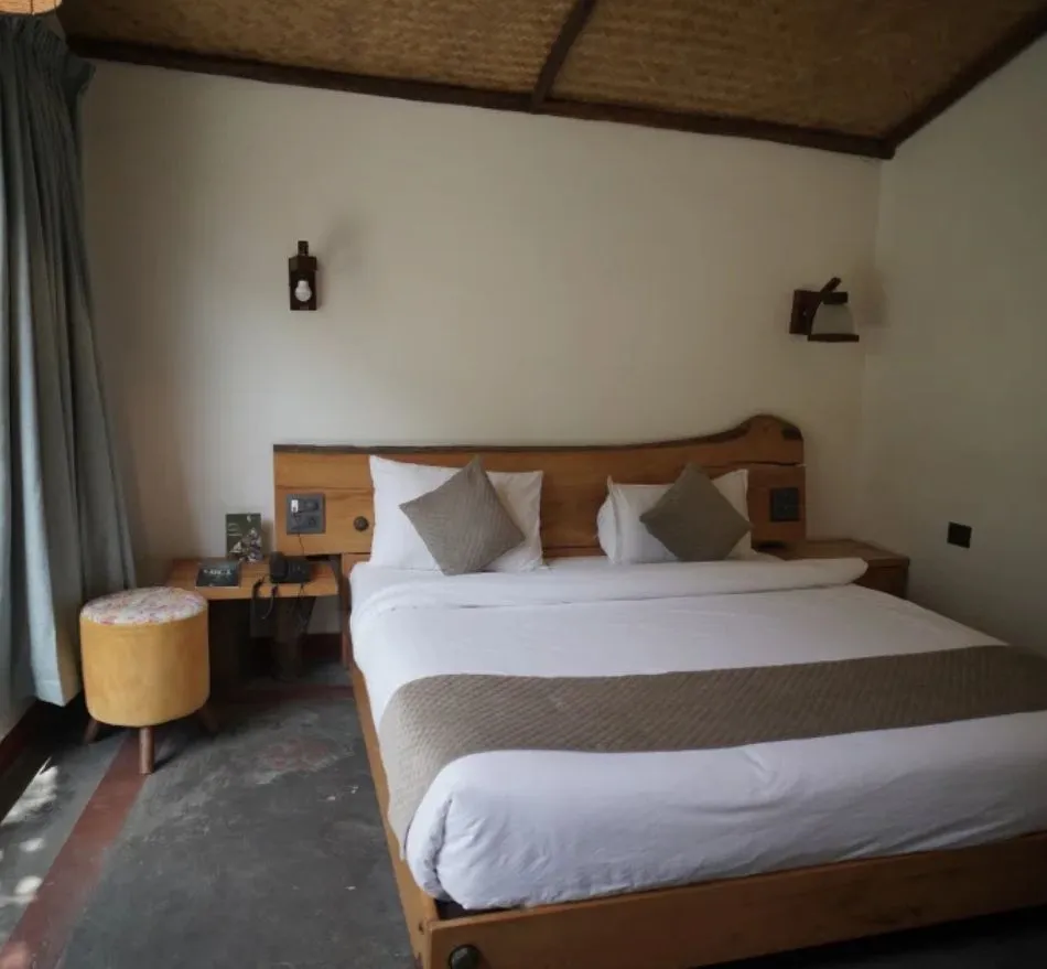 Artistic Hut double occupancy at Granny's Den Resort Dhanolti Uttarakhand